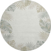 Dalyn Aloha AH7 Ivory Area Round Rug
