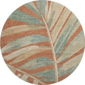 Dalyn Aloha AH9 Terracotta Area Round Rug