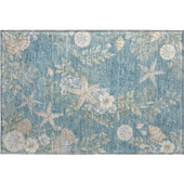 Dalyn Bluewater BW1 Teal Area Scatter Rug