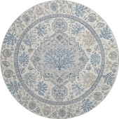 Dalyn Bluewater BW14 Ivory Area Round Rug