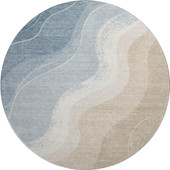 Dalyn Bluewater BW17 Tan Area Round Rug