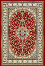 DaVinci Nain 14 Red Area Rug