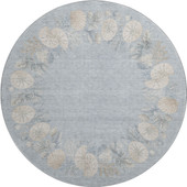 Dalyn Bluewater BW2 Sky Area Round Rug