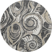 Dalyn Bluewater BW9 Black Area Round Rug