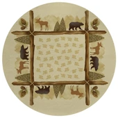 Dalyn Excursion EX2 Beige Area Round Rug