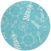 Dalyn Harbor HA9 Ocean Area Round Rug