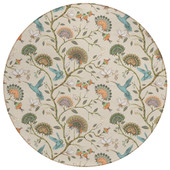 Dalyn Kendall KE19 Putty Area Round Rug