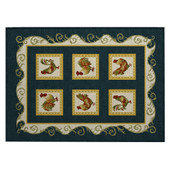 Dalyn Kendall KE4 Black Area Scatter Rug