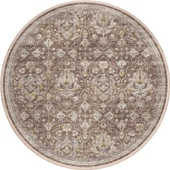 Dalyn Marbella MB4 Mocha Area Round Rug