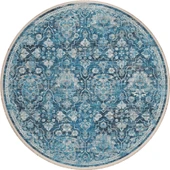 Dalyn Marbella MB4 Navy Area Round Rug