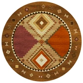 Dalyn Phoenix PH2 Walnut Area Round Rug