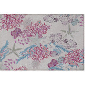 Dalyn Seabreeze SZ1 Blush Area Scatter Rug