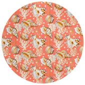 Dalyn Seabreeze SZ6 Salmon Area Round Rug