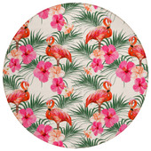 Dalyn Tropics TC12 Ivory Area Round Rug