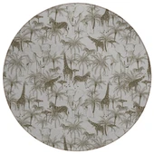 Dalyn Tropics TC7 Gray Area Round Rug