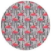 Dalyn Tropics TC9 Black Area Round Rug