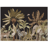 Dalyn Tropics TC8 Black Area Scatter Rug