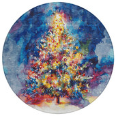 Dalyn Wonderland WN14 Navy Area Round Rug