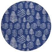 Dalyn Wonderland WN21 Navy Area Round Rug