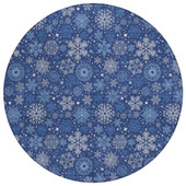 Dalyn Wonderland WN31 Navy Area Round Rug