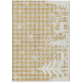 Dalyn Wonderland WN32 Gold Area Rug