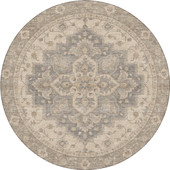 Dalyn Marquette MM2 Taupe Area Round Rug