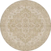 Dalyn Marquette MM2 Wheat Area Round Rug
