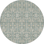 Dalyn Marquette MM5 Teal Area Round Rug