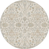 Dalyn Marquette MM7 Ivory Area Round Rug