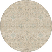 Dalyn Marquette MM7 Tan Area Round Rug
