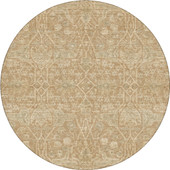 Dalyn Marquette MM7 Walnut Area Round Rug