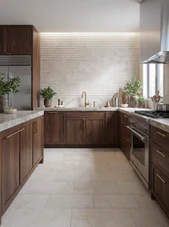 Lunaris Ivory 12" X 24" Porcelain Tile Room Scene