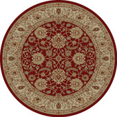 Ankara 6550 Red Round Area Rug Ankara 6550 Red Round Area Rug