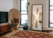 Ankara 6550 Red Area Rug Room Scene Ankara 6550 Red Area Rug Room Scene
