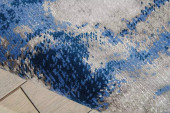 Nourison Twilight TWI20 Grey Blue Area Rug Texture Nourison Twilight TWI20 Grey Blue Area Rug Texture