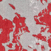 Nourison Twilight TWI21 Grey Red Area Rug Swatch Nourison Twilight TWI21 Grey Red Area Rug Swatch