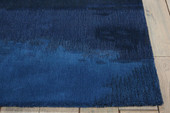 Calvin Klein CK10 Luster Wash Indigo Wash Area Rug Detail Calvin Klein CK10 Luster Wash Indigo Wash Area Rug Detail