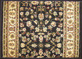 Radici Castello 953 Black 2'2" (26") Wide Hall and Stair Runner Radici Castello 953 Black 2'2" (26") Wide Hall and Stair Runner