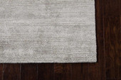 Calvin Klein CK502 Varick Pewter Area Rug Corner Calvin Klein CK502 Varick Pewter Area Rug Corner