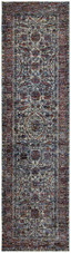 Oriental Weavers Andorra 6846B Blue Purple Runner Area Rug