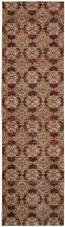 Oriental Weavers Andorra 6883A Red Gold Runner Area Rug