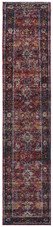 Oriental Weavers Andorra 7153A Red Purple Runner Area Rug 2