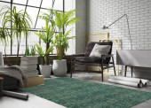 Dalyn Calisa CS5 Turquoise Area Rug Room Scene Dalyn Calisa CS5 Turquoise Area Rug Room Scene