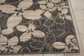 Nourison Maxell MAE02 Charcoal Area Rug Detail Nourison Maxell MAE02 Charcoal Area Rug Detail