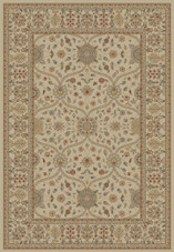 Jewel 4901 Voysey Ivory Area Rug by Concord Global Trading