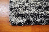 Dynamic Rugs Mehari 23094-6258 Black White Area Rug Corner Dynamic Rugs Mehari 23094-6258 Black White Area Rug Corner