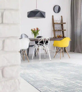 Dynamic Rugs Mysterio 12189-505 Blue Area Rug Room Scene Dynamic Rugs Mysterio 12189-505 Blue Area Rug Room Scene
