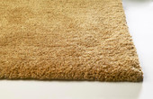 Bliss Shag 1567 Gold Area Rug Angle Bliss Shag 1567 Gold Area Rug Angle