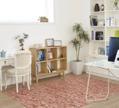 Bliss Shag 1575 Rose Pink Area Rug by KAS Room Scene Bliss Shag 1575 Rose Pink Area Rug by KAS Room Scene