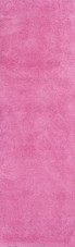 Bliss Shag 1576 Hot Pink Runner Area Rug